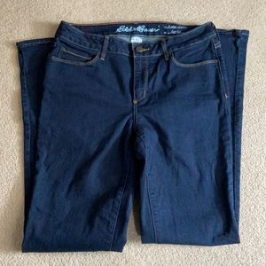 Eddie Bauer slightly curvy bootcut jeans size 8